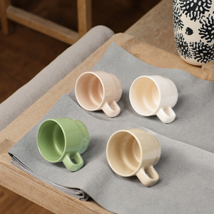 Bán buôn Chén GốM Sứ cốc cà phê tùy chỉnh logo in phim hoạt hình gốm thiết kế cổ điển quà tặng doanh nghiệp - Product Image 2