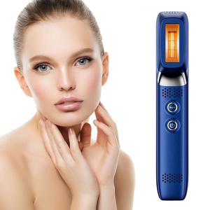 Cordless Heating <b>Vibration</b> Eye Face Lifting Massager Pen Eye Cream Import Wand Device LED Photon Facial Beauty Instrument - Product Image 1