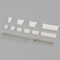 Conector de Cable de Crimpado de 1.25 mm, Adaptador de Conector de Terminal de Cableado SMT para PCB, Carcasa de Plástico, Adaptador de Terminal de Acoplamiento Aéreo