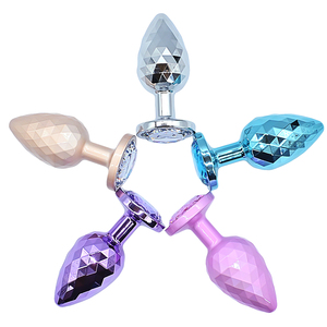 Nouveau design Insert bout à bout Jouet sexuel Bijoux <span class=keywords><strong>Plug</strong></span> <span class=keywords><strong>anal</strong></span> en métal Plaisir Petit Moyen Grand Pour les couples - Product Image 3