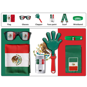 Artículos <span class=keywords><strong>de</strong></span> Brasil para <span class=keywords><strong>la</strong></span> Copa Mundial <span class=keywords><strong>de</strong></span> Fútbol 2026, Accesorios para Fanáticos, Nuevo Set <span class=keywords><strong>de</strong></span> Regalo con Banderas <span class=keywords><strong>de</strong></span> Brasil Impresas - Product Image 6