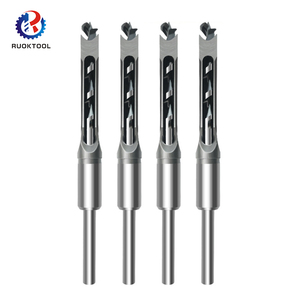 Yüksek karbonlu çelik kare derin delik Trapano raybalama Bit kare delik matkap uçları ahşap sondaj için - Product Image 2