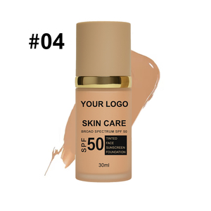 Oem ODM lâu dài Matte trang điểm không thấm nước 4 màu sắc nhãn hiệu riêng chất lỏng bảo hiểm đầy đủ nền tảng - Product Image 5