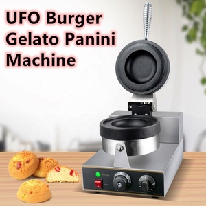 Máquina de prensa de hamburguesas OVNI comercial coreana para hacer hamburguesas tostadas calentadas un helado Gelota Panini Gelato - Product Image 6