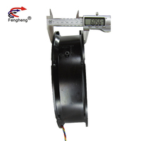 Ventilateur d'échappement rond haute pression CFM, roulement à billes, sans balais, à Air de refroidissement 220mm, 220x22060x60mm, 12V 24V 48V 220