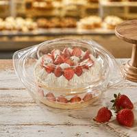 Boîtes d'emballage pour gâteaux en PET transparent jetables SUBANG, procédé de thermoformage, forme personnalisable, épaisseur, impression de logo/design graphique