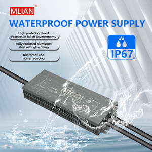 Alimentatore <span class=keywords><strong>LED</strong></span> Impermeabile di Alta Qualità 12V 24V 10W 20W 60W 80W 100W 200W 300W IP67 <span class=keywords><strong>Driver</strong></span> <span class=keywords><strong>LED</strong></span> per Illuminazione Esterna - Product Image 1