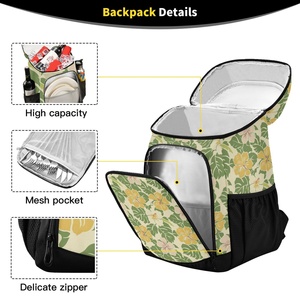 Hawaii Customs Print Wholesale Extra Large Waterproof Picnic <b>Backpack</b> <b>Cooler</b> Lunch Bag Insulated <b>Cooler</b> Bag - Product Image 3