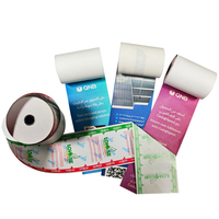 Rollo de Papel Térmico Ecológico Libre de BPA con Logotipo Personalizado Impreso, Papel para Recibos POS de 80 mm y 57 mm para Farmacias y Comercios Minoristas