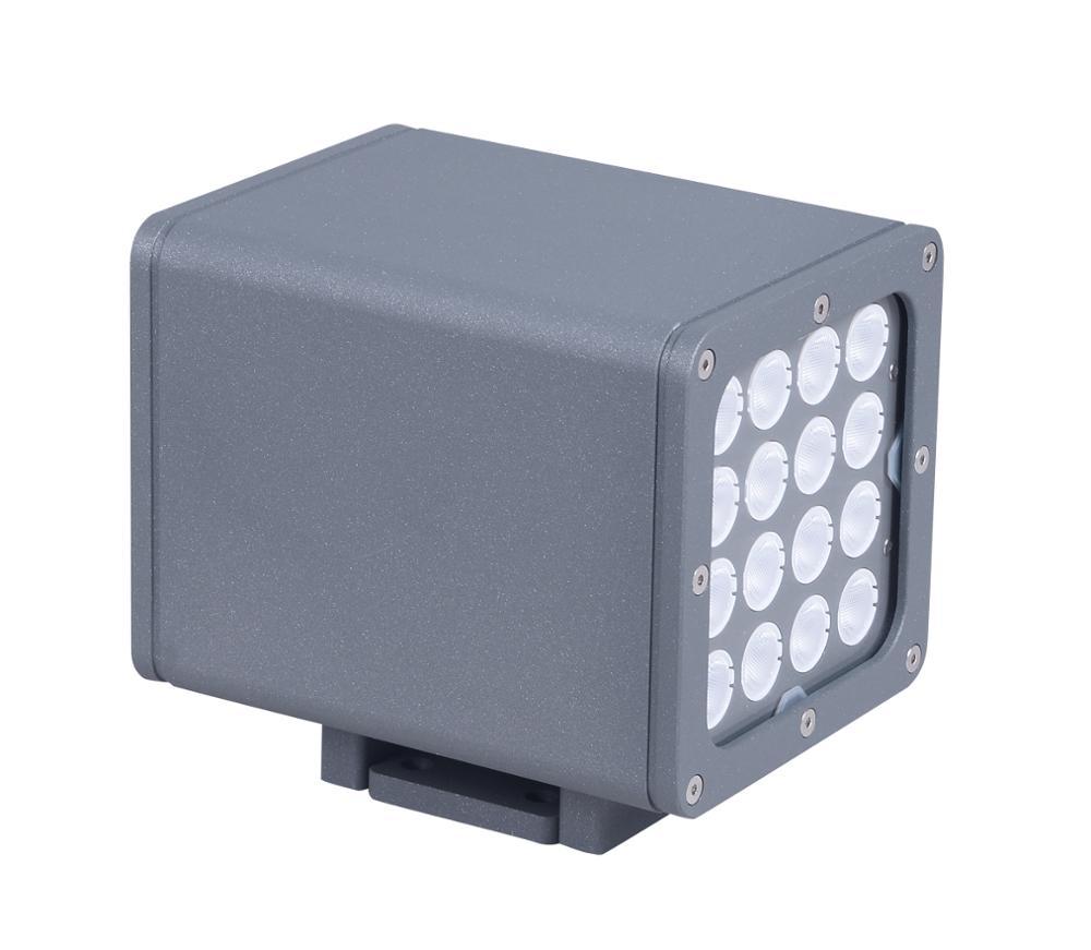 Открытый RGB/RGBW DMX512 квадратный двухсторонний вверх вниз светодиодные Настенные светильники