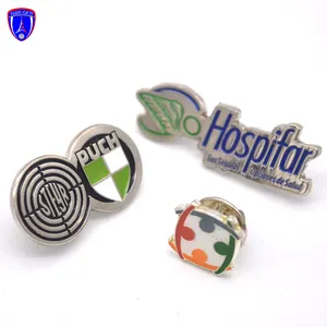 Verschillende Type Gepersonaliseerde Custom Logo Kleurrijke Zachte Emaille Metalen Tiny Revers Pin Voor Mannen Vrouwen