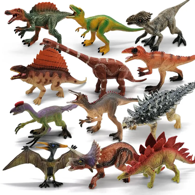 ジュラ紀恐竜ビルディングブロックインドミンスレックスDIYティラノサウルスアクションフィギュアモデル子供のおもちゃ動物ギフト