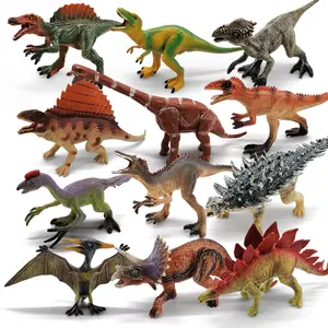 侏罗纪恐龙积木霸王龙DIY暴龙动作人物模型儿童玩具动物礼物