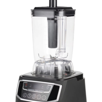 Blender commercial 2L 1500W haute puissance 20000 tr/min Lames en acier au carbone pour les bars à jus et smoothies