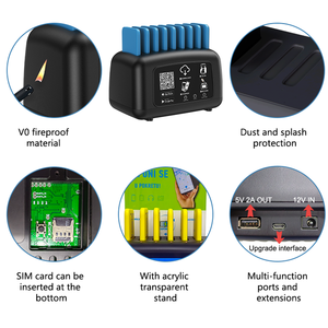 Oem ODM STW nhỏ cầm tay 9 khe cắm chia sẻ trạm ngân hàng điện cho thuê máy tính để bàn chia sẻ pin Powerbank Trạm Sạc cho thuê - Product Image 3