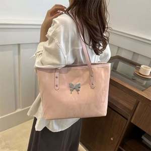 THK New <b>Large</b> Capacity Handbag Fashion Shoulder <b>Bag</b> with butterfly Strap High Quality Tote <b>Bag</b> for Women - Product Image 5