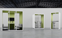 Cabine insonorisée pour studio, salle acoustique pour la santé mentale, cabine de travail pour entretiens professionnels, salle de classe, bibliothèque, cabine de travail privée