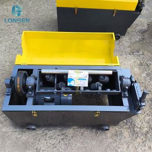 GT4-8 3kW 4-8mm <b>Small</b> Steel bar Straightening Machine Manual Cut - Product Image 2