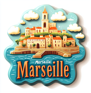Haute qualité <span class=keywords><strong>Marseille</strong></span> résine aimants pour réfrigérateur personnalisé impression UV Souvenir artisanat 3D décor à la maison PVC bois polyrésine touristique - Product Image 6