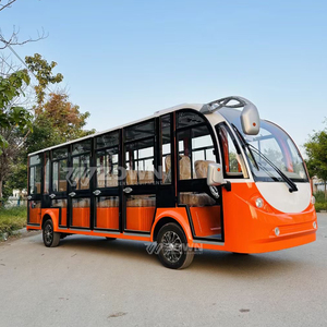 Bus Navette Électrique en Promotion, Bus Navette Touristique 17 Places avec Porte, Batterie au Lithium, Moteur AC, 45-50 km/h - Product Image 5