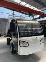 Mini camion benne électrique agricole 3 tonnes avec cabine fermée