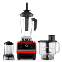 RAF R.2952 8-in-1 Elektrische Blender 2800W 20000 RPM 2,5L Kan 2L Snijbak 0,8L Molen Snelle Start Gemakkelijk Schoon te Maken Laag Geluidsniveau Keukenapparaat