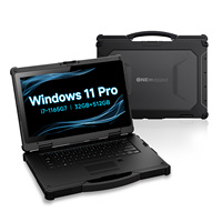 ODM/OEM 14 Rugged Laptop, Windows 11 I5/i7 CUP, GPS 5G NFC WiFi BT, 32G+256G, Touch Screen ,IP65 Waterproof ,Dual Battery,
