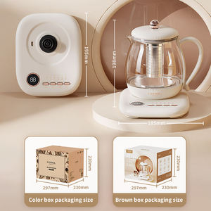 Bollitore Elettrico Multifunzione Scaldabiberon e Conservatore per <span class=keywords><strong>Tè</strong></span>/Caffè in Vetro con Termostato 220V - Product Image 2