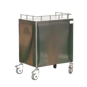 Carro de acero inoxidable Hochey Medical 304 para restaurante, carrito de mano para comida y bebida - Product Image 5