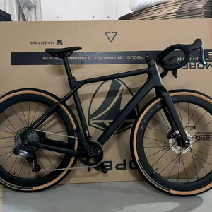 <span class=keywords><strong>Bicicleta</strong></span> de Fibra de <span class=keywords><strong>Carbono</strong></span> Twitter X 700 40c, Modelo 2026, para Carretera y Grava, con 11 Velocidades y Frenos de Disco, para Carreras - Product Image 1