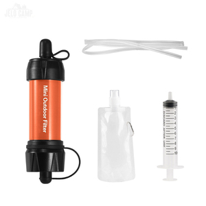 Cá nhân mini lọc nước rơm đi bộ đường dài cắm trại Survival khẩn cấp phụ kiện thiết bị du lịch xách tay ngoài trời Bộ lọc nước - Product Image 1