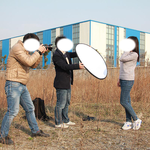 Hot Portable110 CM 5 en 1 plegable fotografía reflectores ovalados difusor Kit para cámara al aire libre accesorios de iluminación de vídeo - Product Image 5