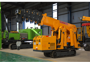 Grue araignée sur chenilles de très haute qualité, capacité de levage 1,5t, 2t, 3t, hauteur de levage 10m, avec bras articulé, durable - Product Image 4