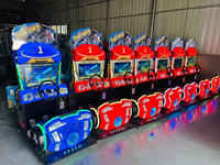220v Kids Arcade Racing Car Simulator Machine de jeu à pièces en métal matières plastiques pour le divertissement et l'amusement