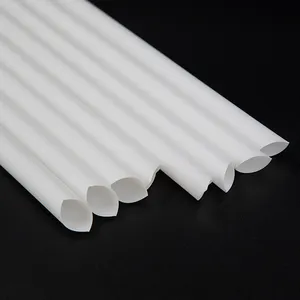 Pailles en plastique potable réutilisable pla mignon fabricant de paille