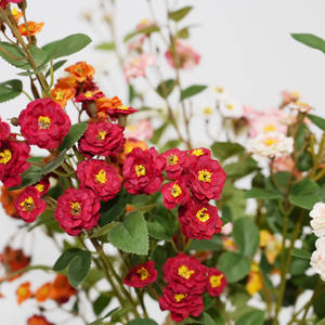 باقة ورد صناعية واقعية طويلة الأغصان مصنوعة يدويًا لتزيين المنزل أو حفلات الزفاف أو الفنادق أو الحدائق أو حفلات التخرج - Product Image 4