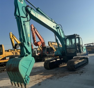 VENTE CHAUDE Excavatrice Kobelco SK210 d'occasion, système hydraulique de qualité supérieure, machine robuste prête à l'emploi - Product Image 1