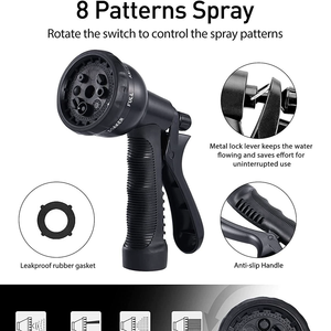 Manguera de Jardín Multifuncional Expandible de 30m, Alta Presión, Ligera, a Prueba de Fugas, TPE/Doble Látex, Tasa de Expansión 1:3, 7 Funciones - Product Image 4