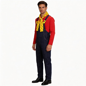 Disfraz de Toy Story Miner Pete, conjunto de overoles de granjero, disfraz de juego de rol para Halloween, talla para adultos - Product Image 2
