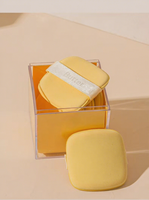Éponge de Maquillage Carrée Professionnelle Douce pour Applicateur Cosmétique, Outil de Fond de Teint Combiné, Écologique, Fournisseur de Logos Personnalisés