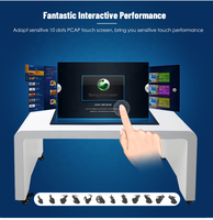 Table basse interactive intelligente à écran tactile LCD numérique 32 43 49 55 pouces