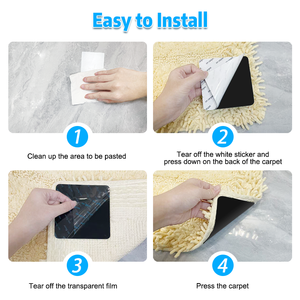 Bande adhésive antidérapante réutilisable en PU pour tapis, double face, lavable, pour tapis et moquettes - Product Image 6