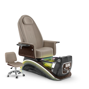 Sillón de Pedicura de Lujo para Salón con Luz LED, Silla de Masaje para Pedicura Diseñada para Salones de Uñas, Silla de Pedicura Surfing - Product Image 4