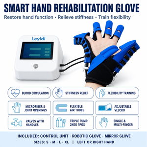 Gants intelligents multifonctionnels pour l'entraînement guidé des mouvements des patients souffrant de rigidité de la main - Product Image 3