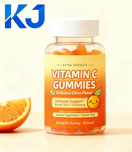 วิตามินซีธรรมชาติแบบกัมมี่สำหรับผู้ใหญ่ - อาหารเสริมสารต้านอนุมูลอิสระประจำวันเพื่อเสริมสร้างภูมิคุ้มกันและสุขภาพผิว - Product Image 1