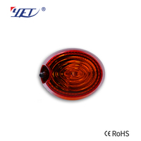 YET614-V2.0 Lampe d'alarme clignotante de sécurité à LED, alimentation CC ou CA 12V à 220V, pour portail battant, orange