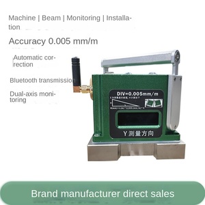 Bande d'instrument de nivellement de machines-outils en aluminium de précision 0.005 pour la détection d'affichage indépendant Bluetooth nivellement Intelligent - Product Image 6
