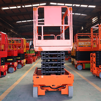 Plateforme élévatrice mobile à ciseaux électrique autopropulsée CHANGDING GTJZ12 113 kg, plateforme télescopique de 13,8 m, table de travail, double commande, haute