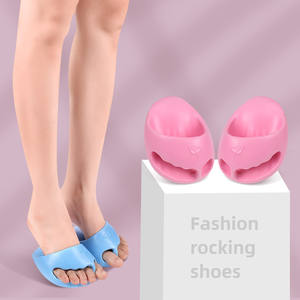 Chanclas de moda para mujer con forma de cuerpo delgado, sandalias de EVA con beneficios para perder peso, zapatos de masaje para piernas - Product Image 2