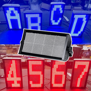 Marslite 112 phân đoạn RGB đầy đủ màu sắc LED Strobe ánh sáng sân khấu Pro DJ Câu lạc bộ Đảng nhấp nháy hiệu ứng ánh sáng sân khấu - Product Image 1